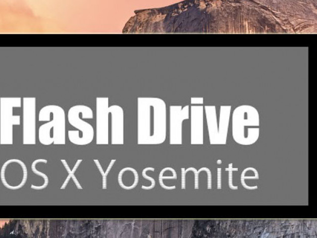 Как сделать загрузочную флешку Mac OS X Yosemite